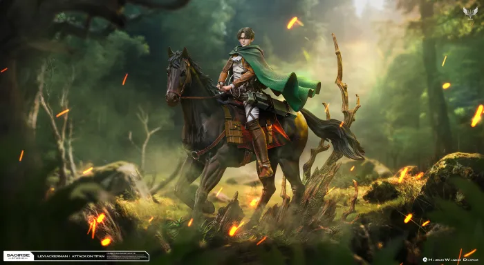 Saoirse Studio - Attack on Titan Levi Ackerman Statue