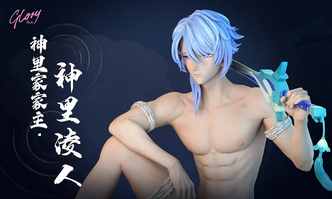 Genshin Impact Kamisato Ayato 1/6 Statue GK (Adult 18+) Glory Studio, Pre-sale