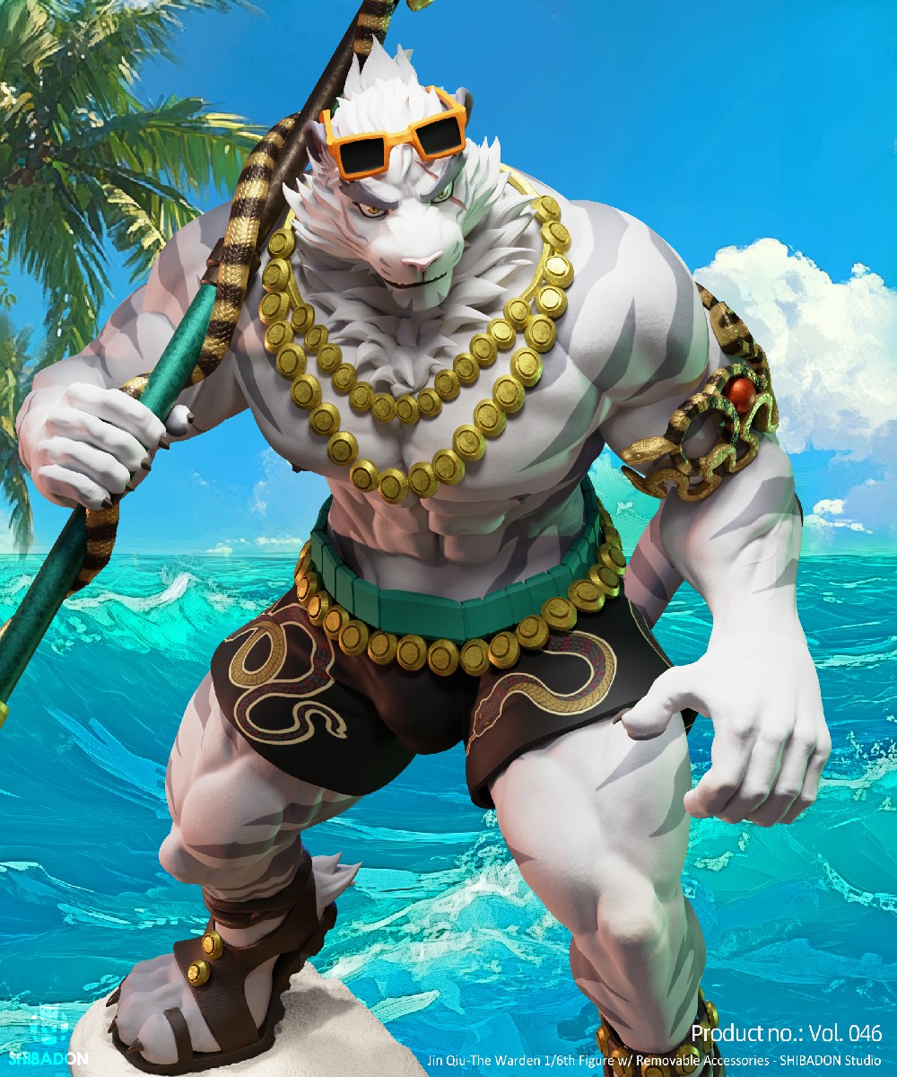 Original White Tiger (Licensed) Statue GK Figure(18+MALE)-Shibadon Studio Pre-sale