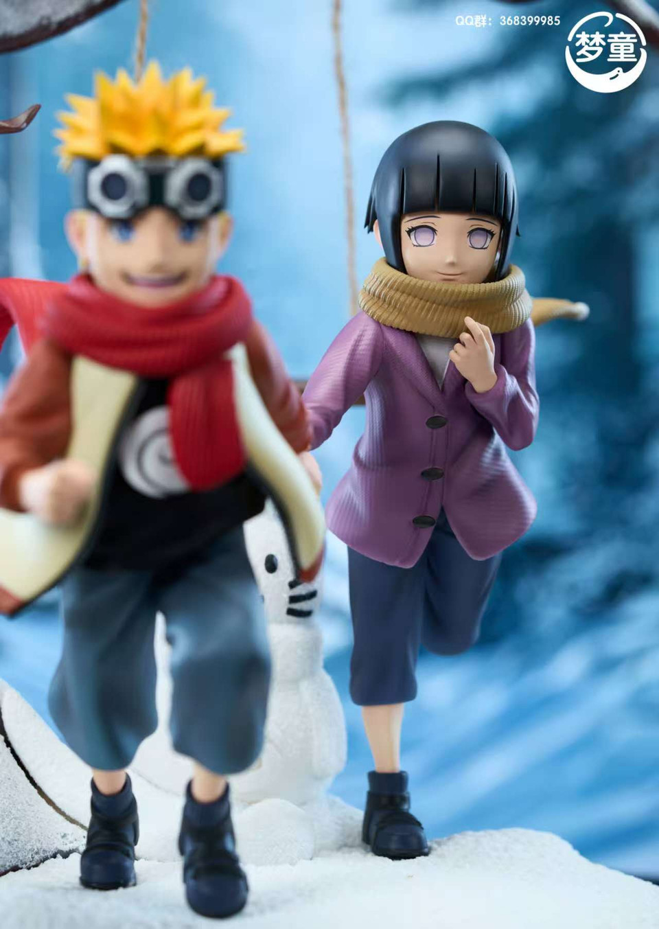 Naruto childhood Naruto & Hinata Statue(GK)-Meng Tong Studio Pre-sale