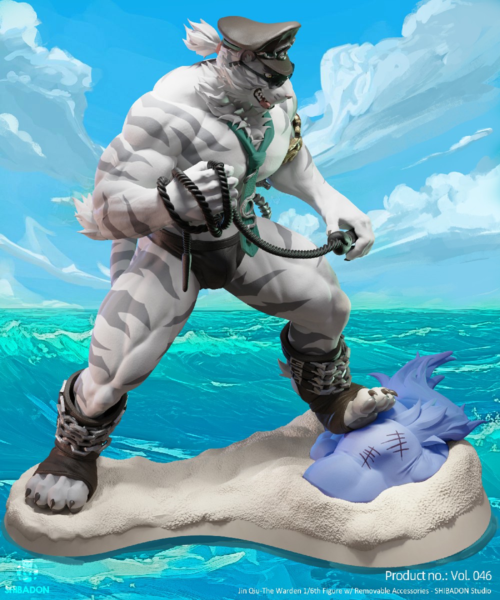 Original White Tiger (Licensed) Statue GK Figure(18+MALE)-Shibadon Studio Pre-sale