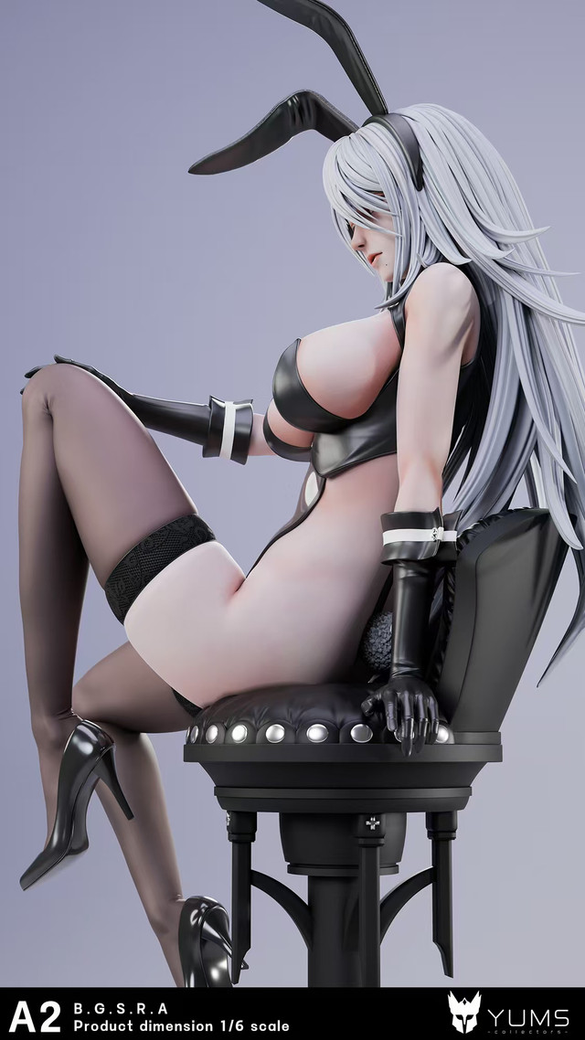 NieR:Automata YoRHa Bunny Girl A2 Statue(GK)-YUMS-Collectors Studio