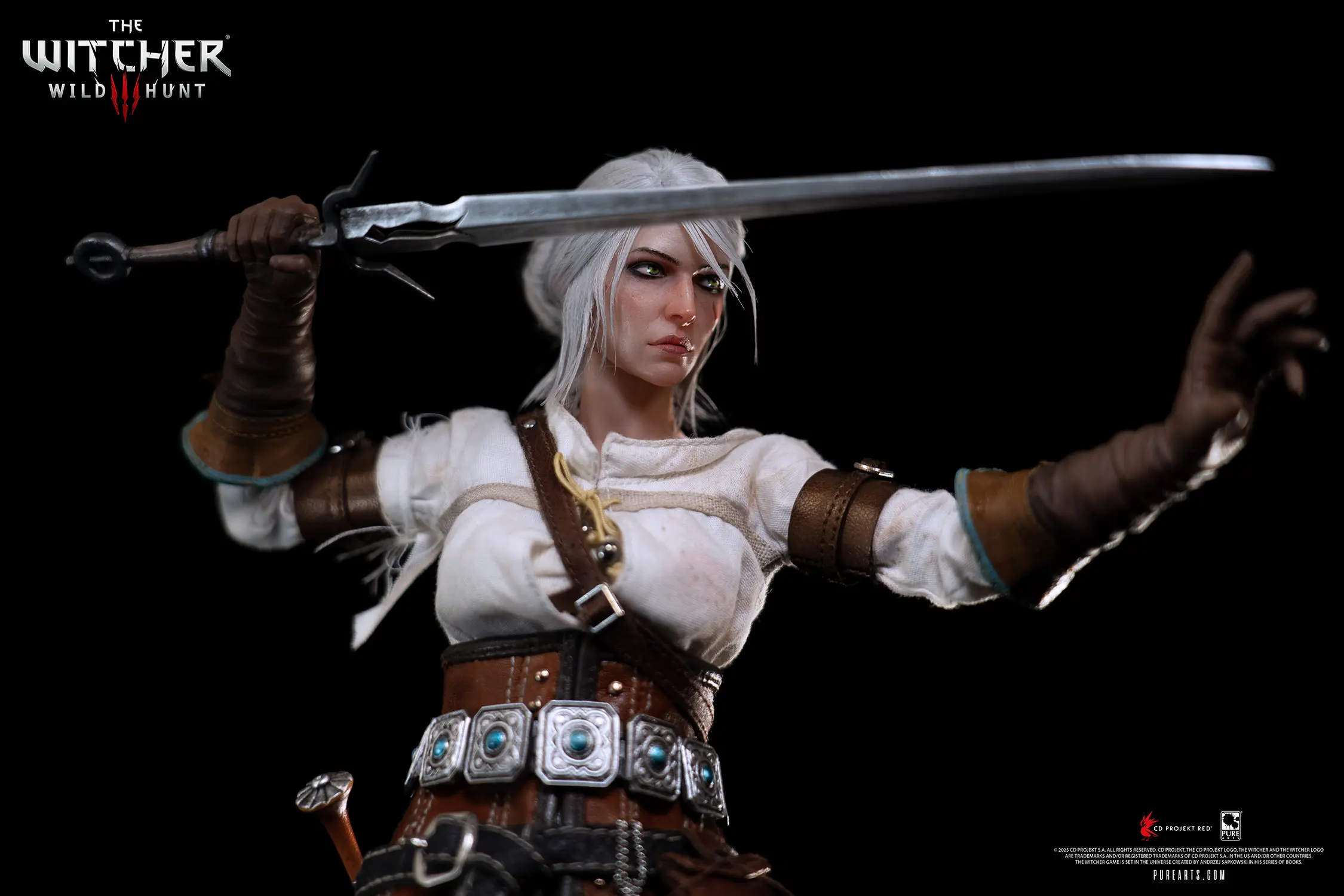 PureArts Studio - The Witcher 3: The Wild Hunt Ciri of the Cintra 1 / 6 Scale Action Figure(Licensed)