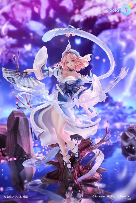 Touhou Project Yuyuko Saigyouji: Seamless Spirit Ver. (Licensed) Statue (GK) -Solarain Toys 