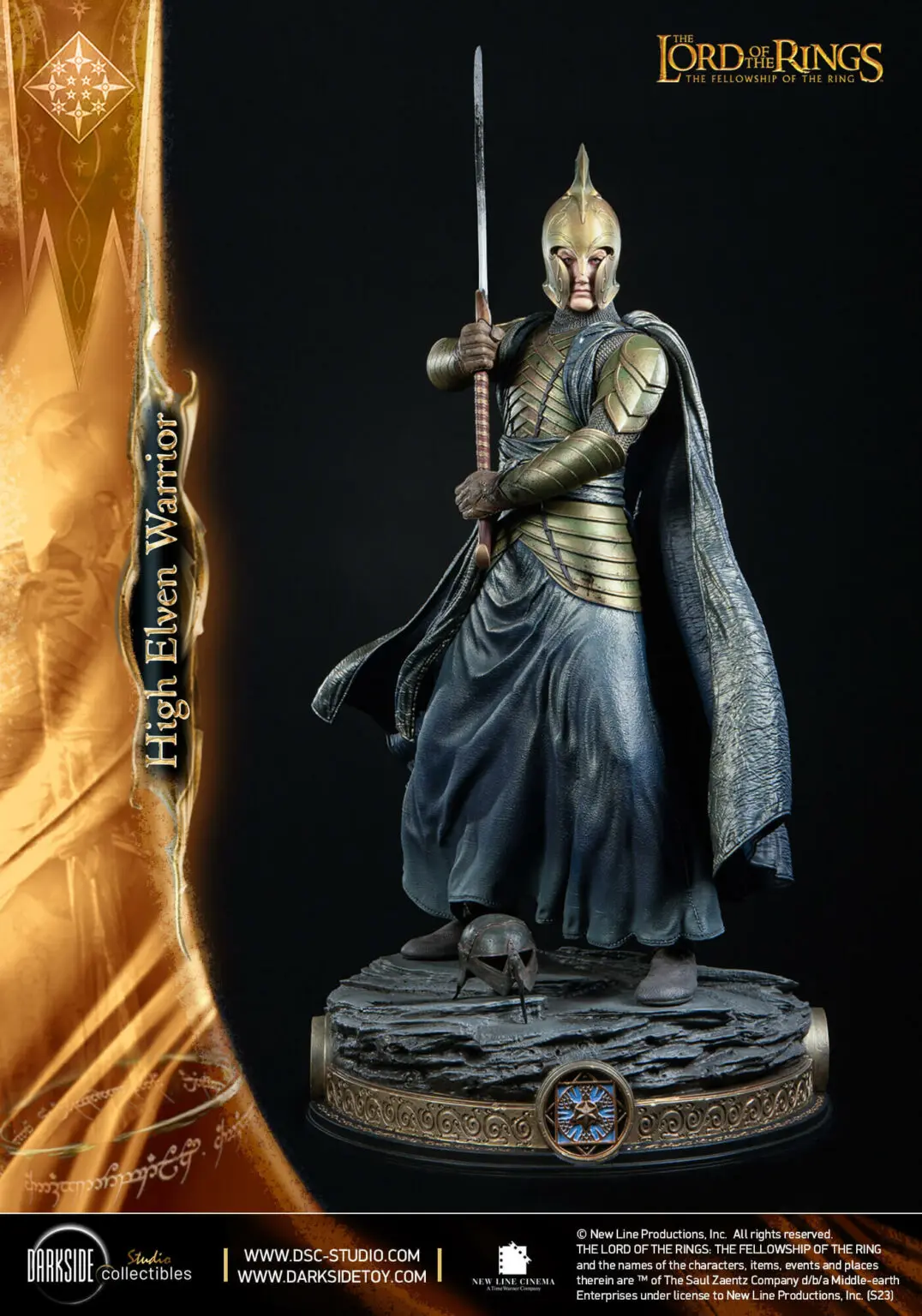 Darkside Collectibles Studio - High Elven Warrior John Howe Signature Edition (Licensed)Statue(GK)
