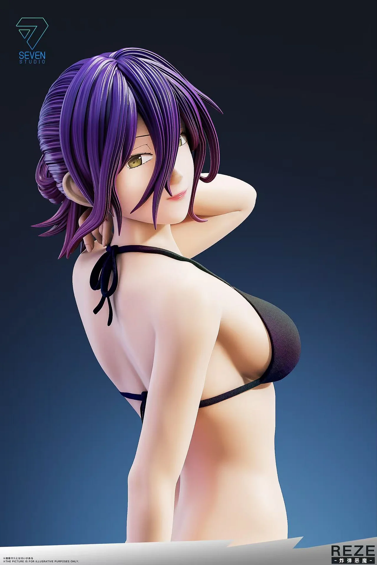 Seven Studio - Chainsaw Man Reze 1/4 Statue 