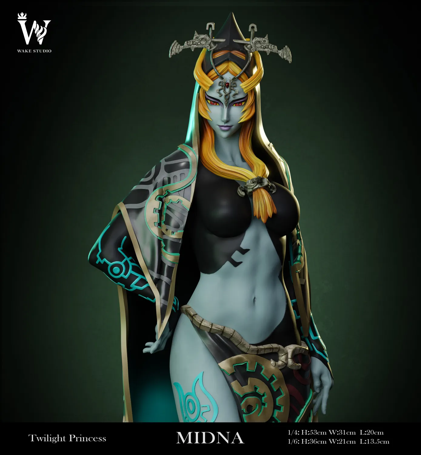 Wake Studio - The Legend of Zelda Adult Midna Statue 