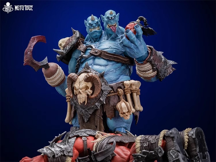 Adventurer's World-Skullcrusher-Ogrus Warrior Soldier Statue, Pre-sale, METYTOYZ Studio