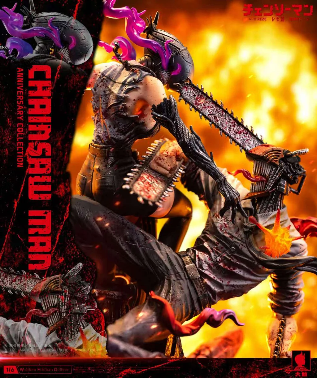 Big Feeler Studio - Denji X Reze Chainsaw Man Statue