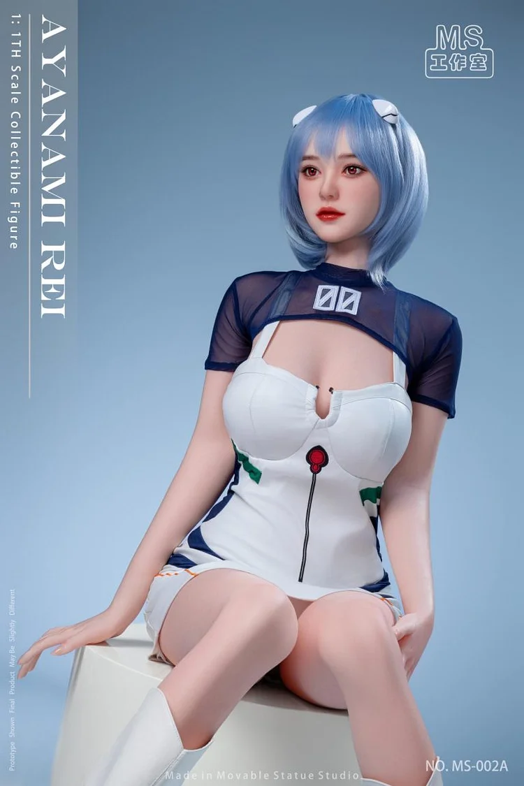 Neon Genesis Evangelion Realistic Anime 01 Rei Ayanami Fan Version MS-002A 1:1 Scale Life-Size Model, Statue GK, Pre-sale-KWII-GK