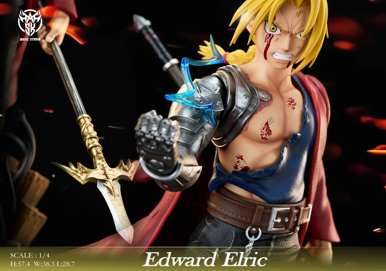 Mask Studio 1/4 Fullmetal Alchemist Edward Elic Statue 