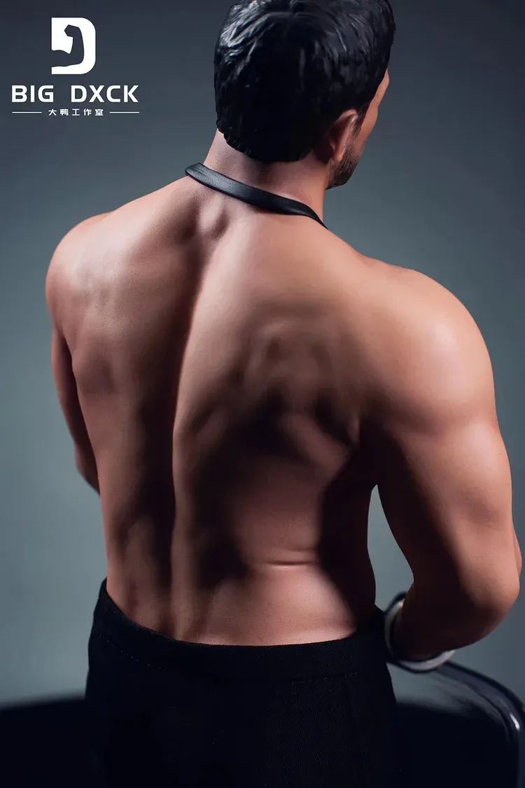 IN STOCK-1/6 MUSCLE GENTLEMAN CHRIS REFIELD STATUE-BIG DXCK STUDIO