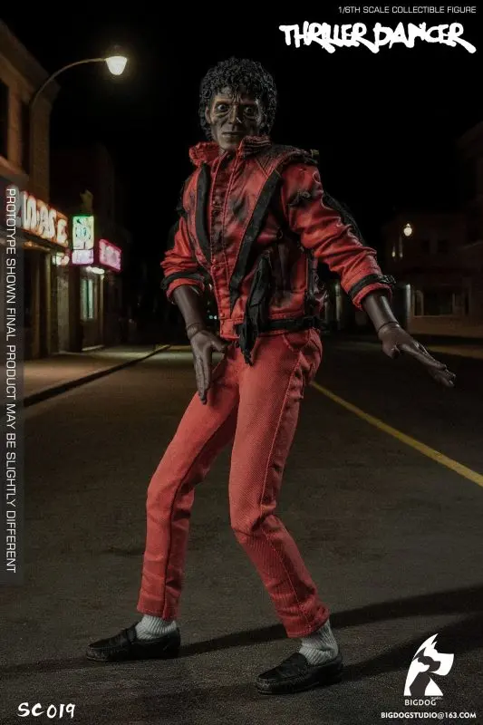 BIGDOG Studio - Michael JacksonThriller dancer Single version 1/6 Mobile Collection Soldier NOSC018 NOSC019 Statue(GK)