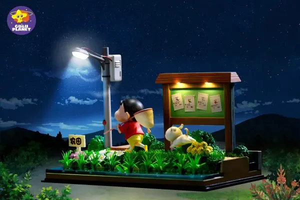 GuluPlanet Studio - Crayon Shin-Chan Shiro of Coal Town Statue Crayon Shin-chan 