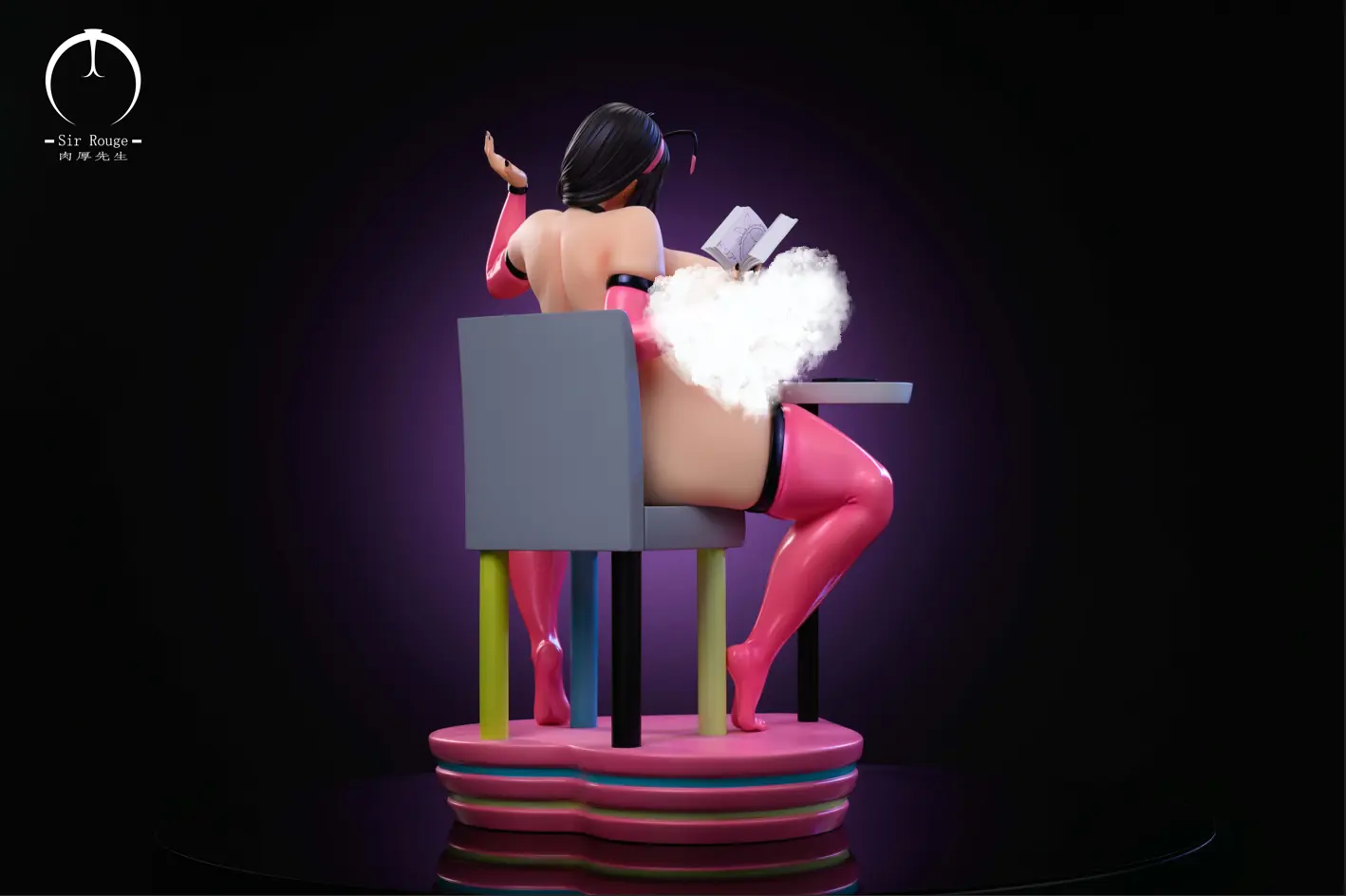 Sir Rouge - Takeda Hiromitsu Officially Licensed Sakurako Silicone Doll (Licensed) Statue(GK)