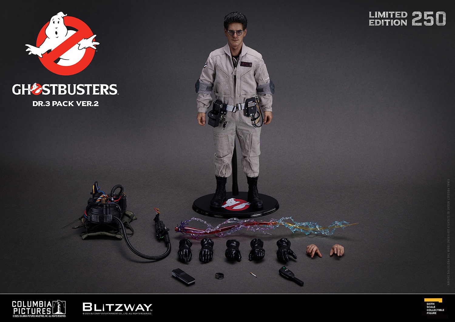 Ghostbusters Spengler Stantz Venkman Zeddemore 1/6 Scale Action Figure (Licensed)-BLITZWAY