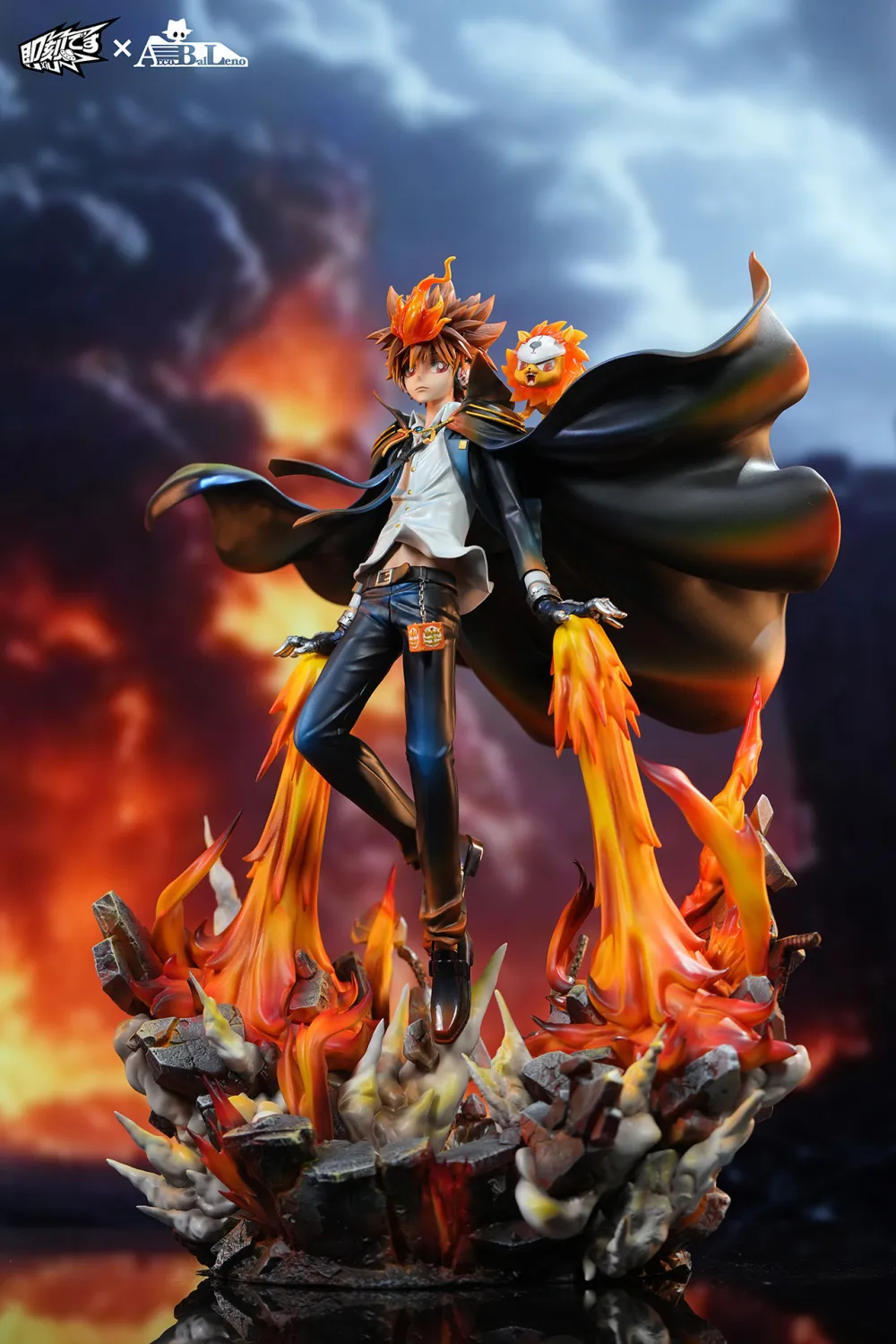 Katekyo Hitman Reborn  Tsunayoshi Sawada  1/6 Statue (GK) -Arcobaleno Studio