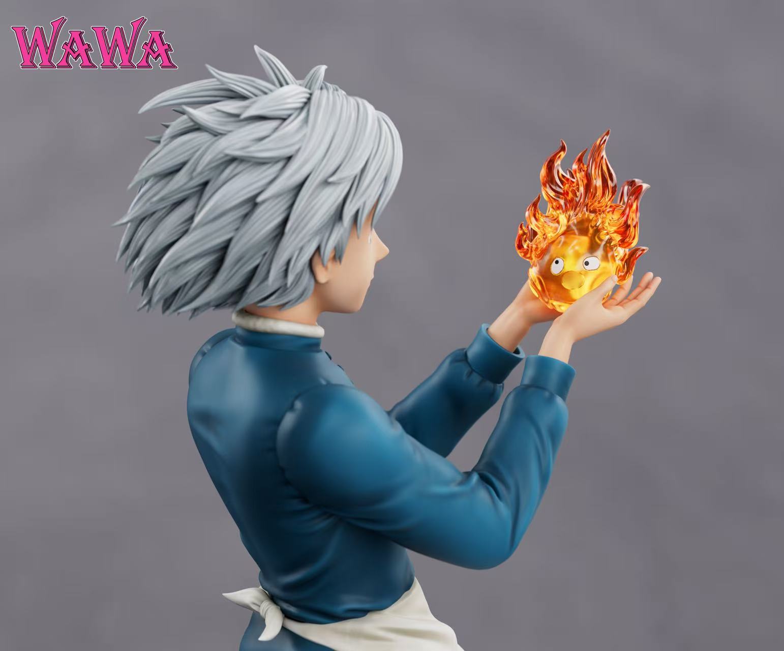 wawa studio Howl's Moving Castle: Sophie Calcifer statue