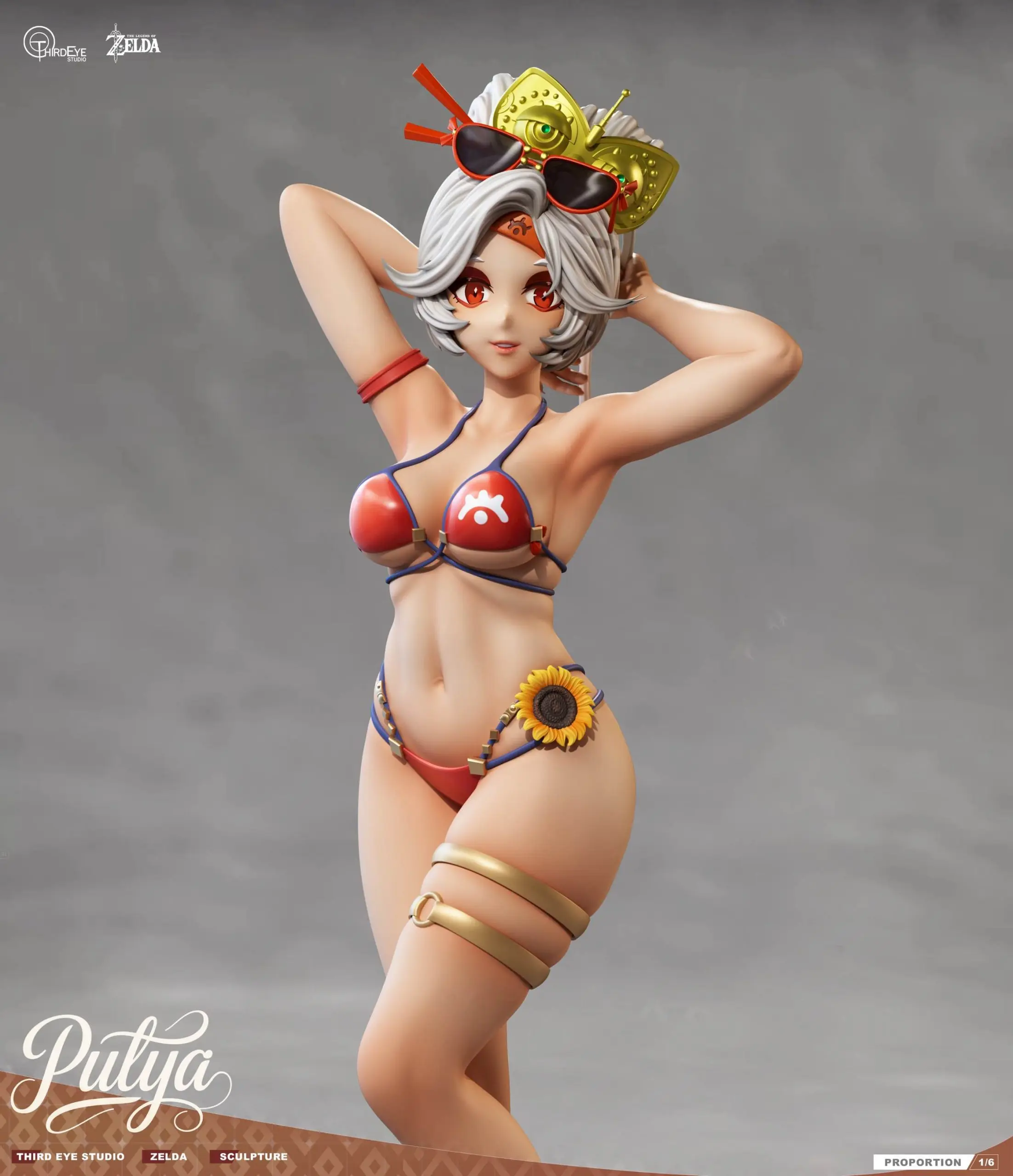 Third Eye Studio - The Legend of Zelda Swimsuit Purah Statue