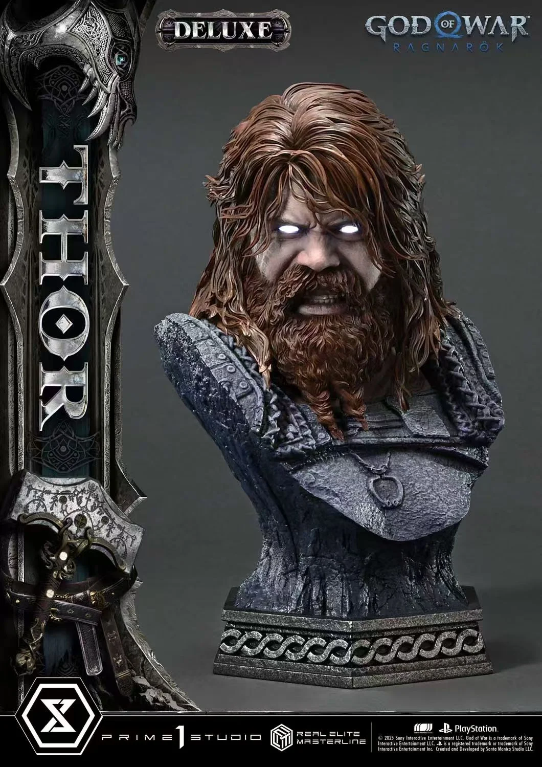 Prime 1 - Real Elite Masterline God of War: Ragnarok Thor REMGOW-02 & REMGOW-02DX & REMGOW-02DXS Action Figure 