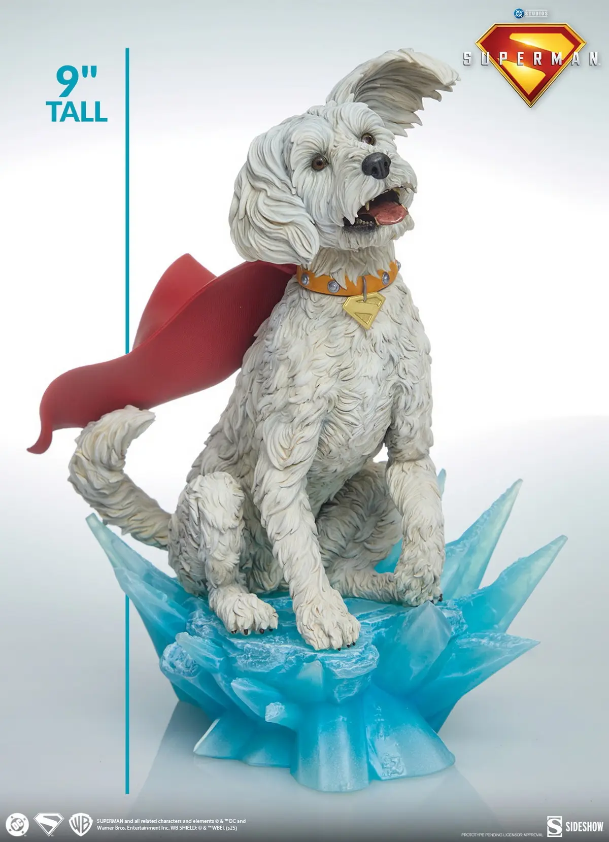 Collectibles DC Comics Superman & Krypto 300982 300997 (Licensed)Statue(GK) -Sideshow Collectibles