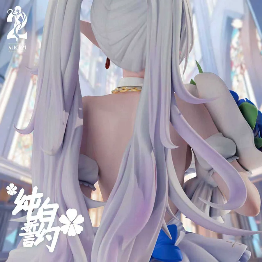 Alice21 Studio - Frieren Beyond Journey's End Pure White Oath Frieren Statue