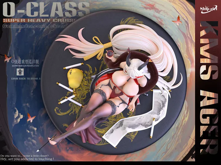 Azur Lane Ägir 1/6 Statue GK-Ship girl Studio Pre-sale