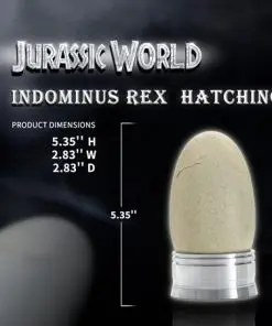 Elite Creature Collectibles (ECC) - Jurassic World Hatching Indominus Rex set 1/2 scale (Licensed)
