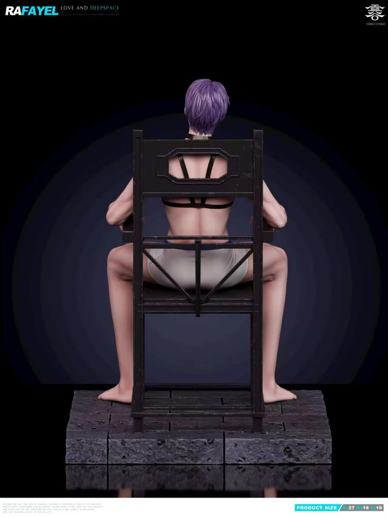 Yun Gu Studio - Love and Deepspace 1/6 Statue Mermaid Rafayel 