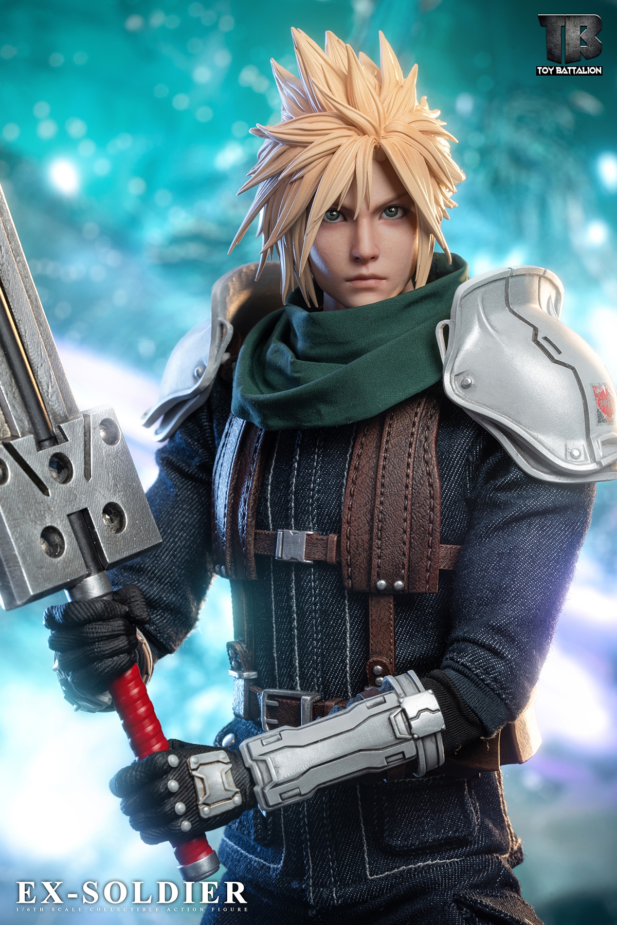 Final Fantasy 1/6 SOLDIER Cloud Strife TB025A TB025B Statue(GK)-TOYS BATTALION 
