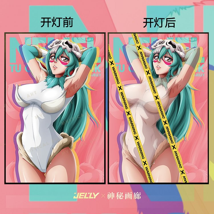  Bleach - Decorative Painting of Neliel Tu Oderschvank Scene (Adult 18+)Mystical Art Studio ,IN STOCK-KWII-GK