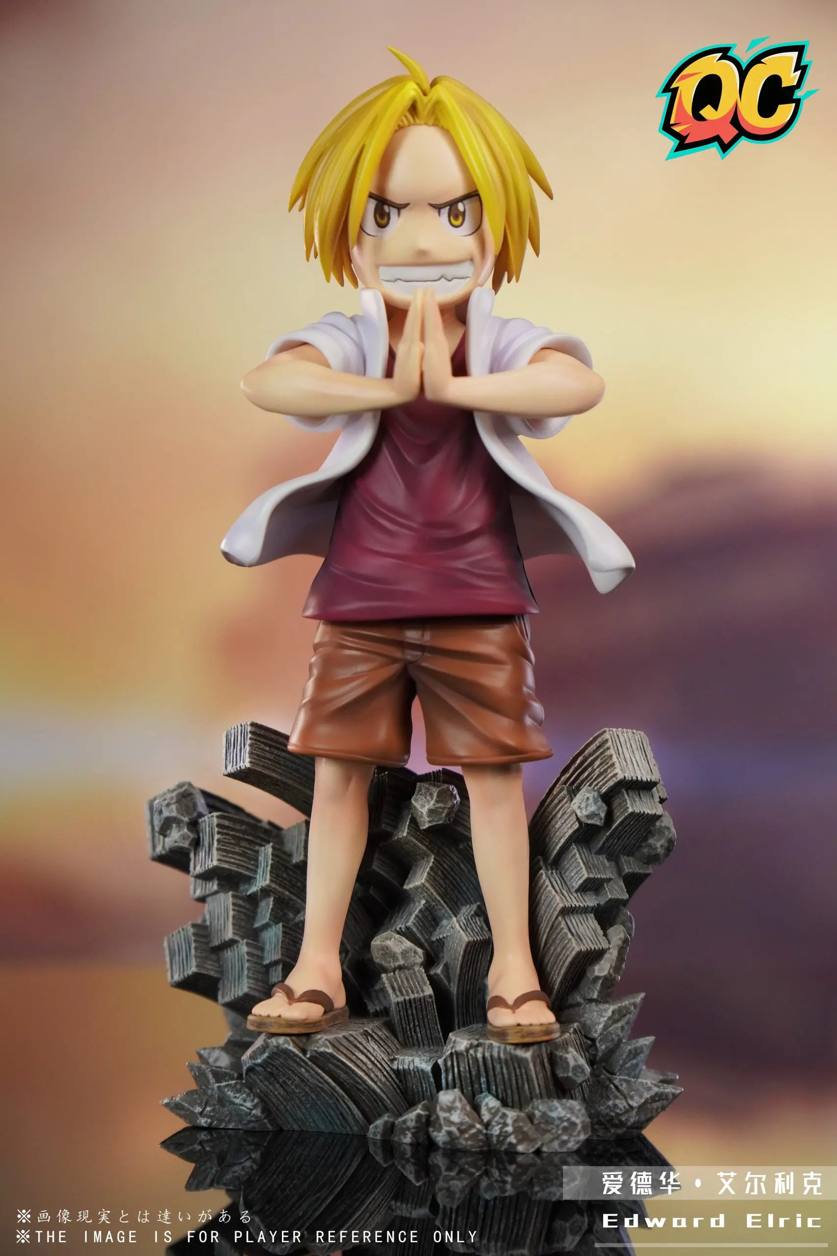 Qi Chen Studio - Fullmetal Alchemist Edward Elric & Alphonse Elric Statue(GK)