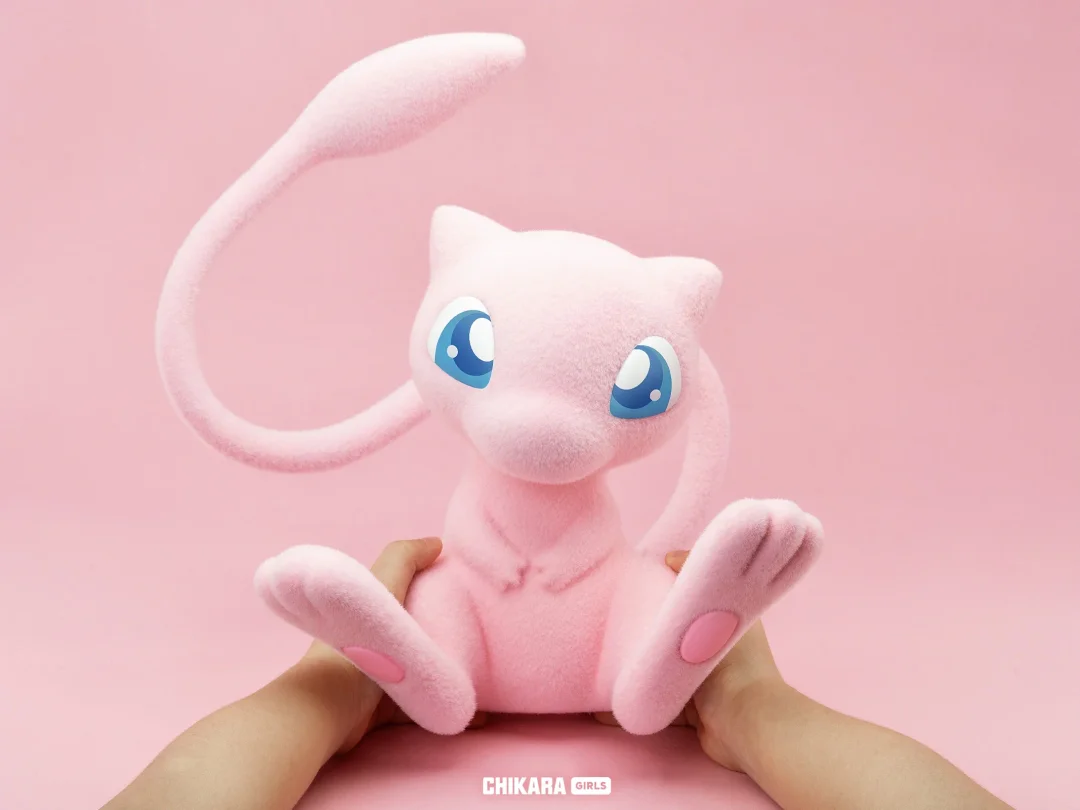 Pokemon Desktop Series Mew Statue(GK) -CHIKARA GIRLS Studio 