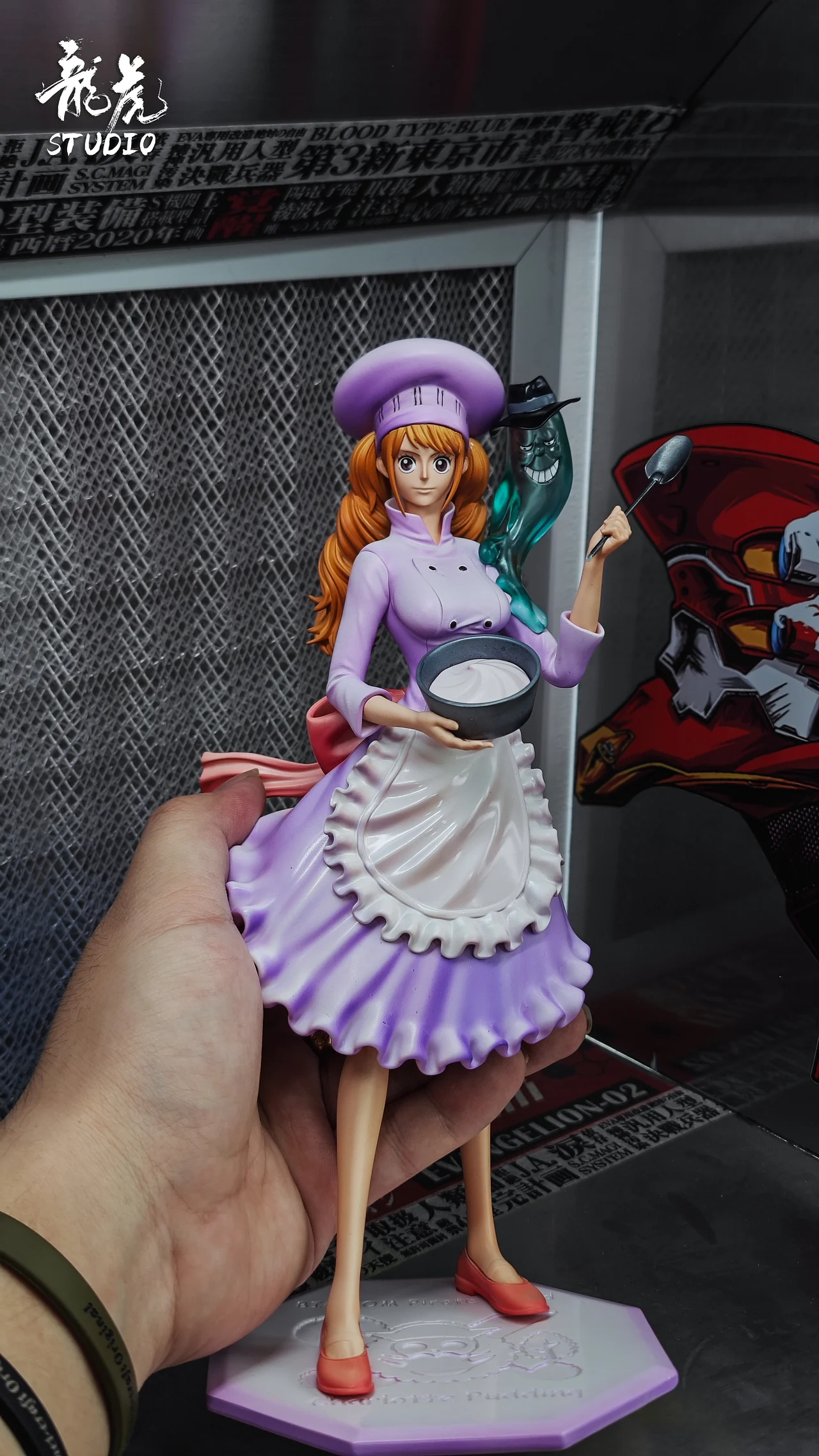 One Piece Big Mom Pirates Series 01 Charlotte Pudding Statue(GK) - Long Hu Studio 