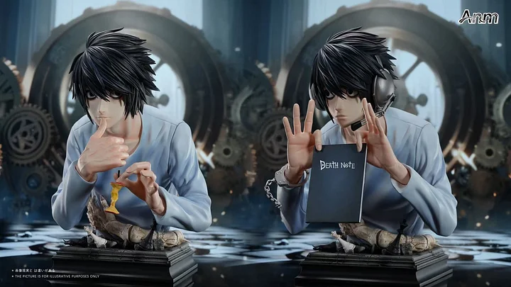 Anm Studio-  Bust Death Note L·Lawliet Statue