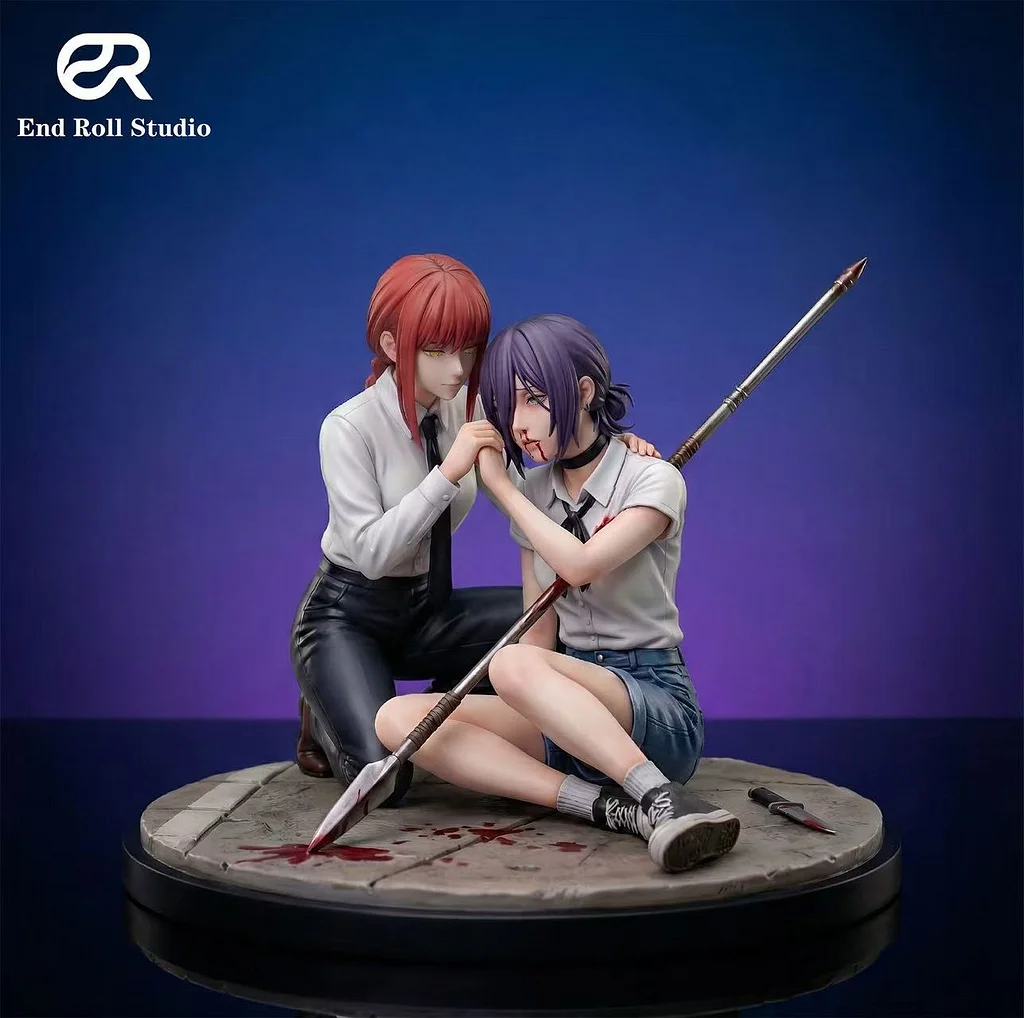 End Roll Studio -Makima & Reze Chainsaw Man Statue