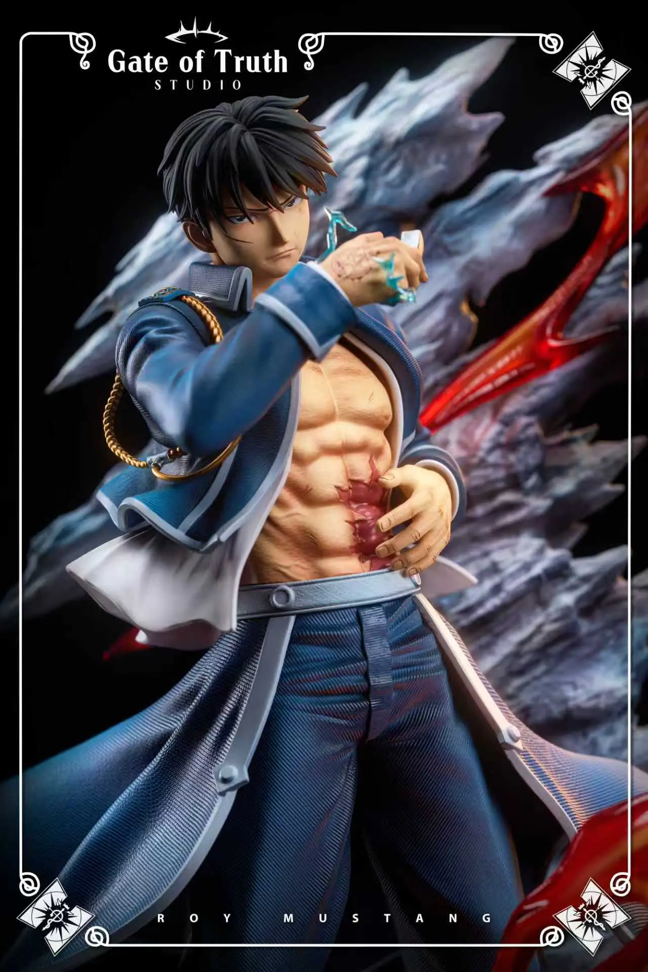 Gate of Truth Studio -  Fullmetal Alchemist Roy Mustang Statue