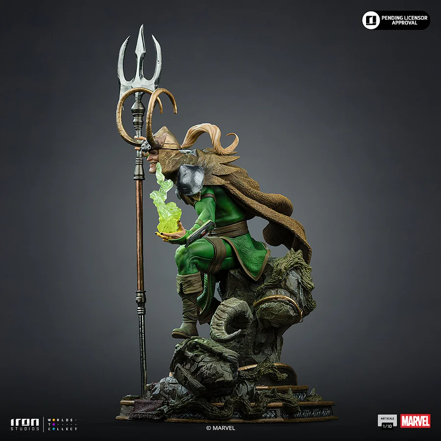 Iron Studio - Loki Laufeyson Marvel Comics Art Scale Statue MARCAS135726-10 Licensed
