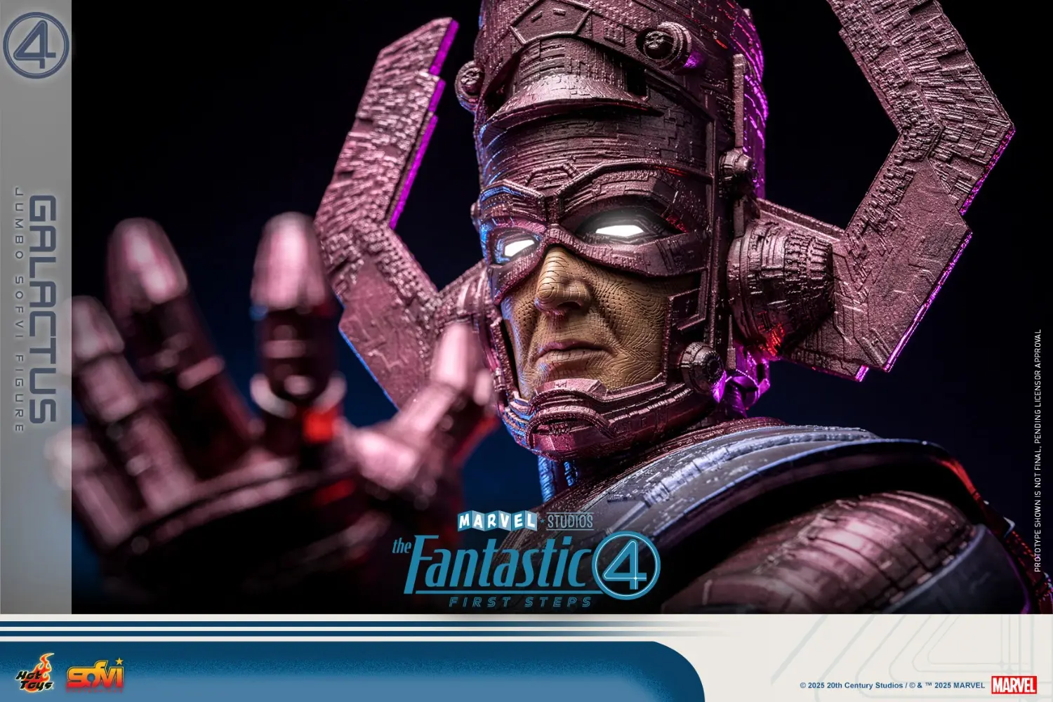 Hottoys - The Fantastic Four: First Steps Galactus Jumbo Sofvi Figure & The Thing SMS001J MMS813 (Licensed)1/6 Statue(GK)