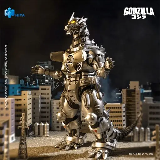Hiya Toys - EXQUISITE BASIC Godzilla vs. Mechagodzilla 2002 - Mechagodzilla MFS-3 Action Figure Licensed