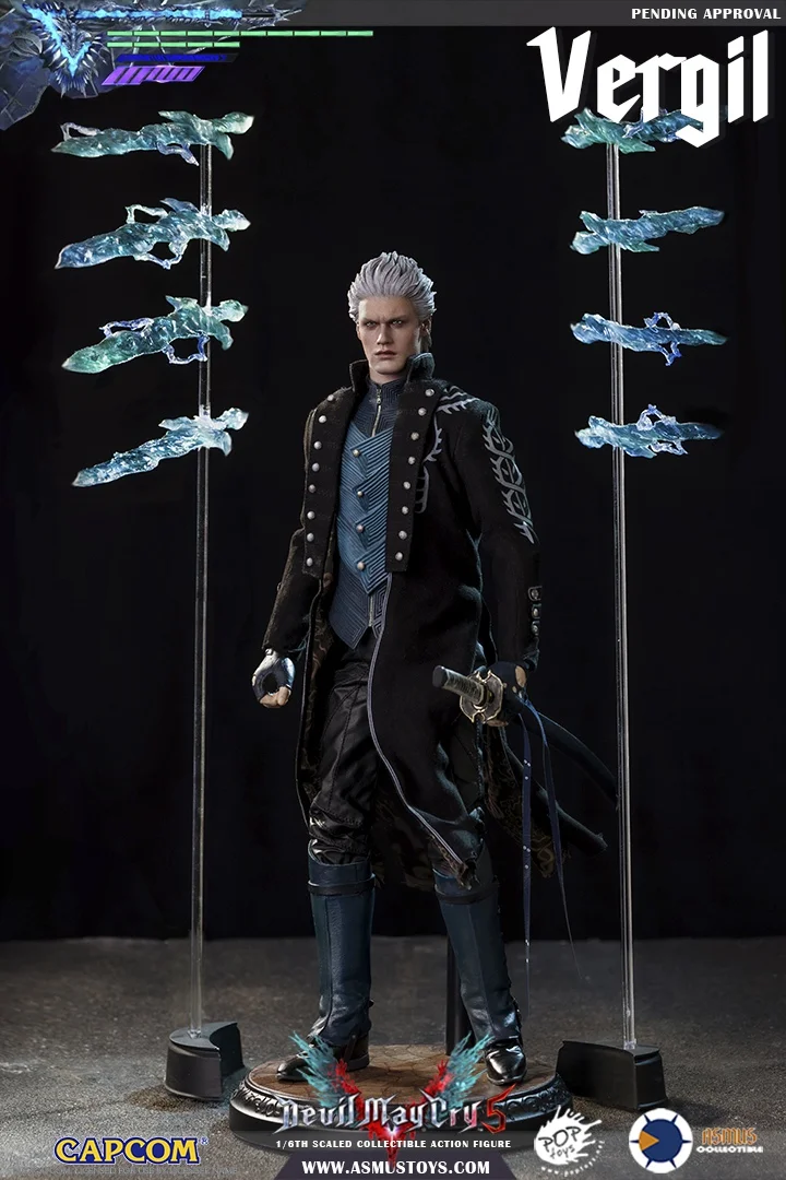 Devil May Cry 5 1/6 Vergil Deluxe Version DMC500LUX Action Figure -ASMUS TOYS