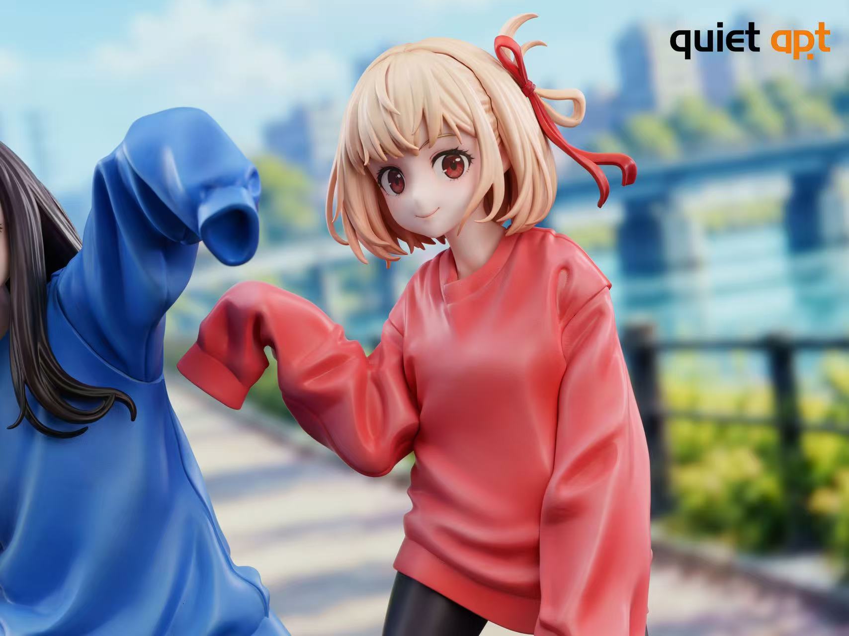 QuietArt Studio Chisato Nishikigi X Takina Inoue Daily Outfit Version Lycoris Recoil Statue