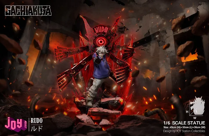 Joy Station - GACHI AKUTA - GACHIAKUTA Rudo with LED 1/6 Statue(GK)