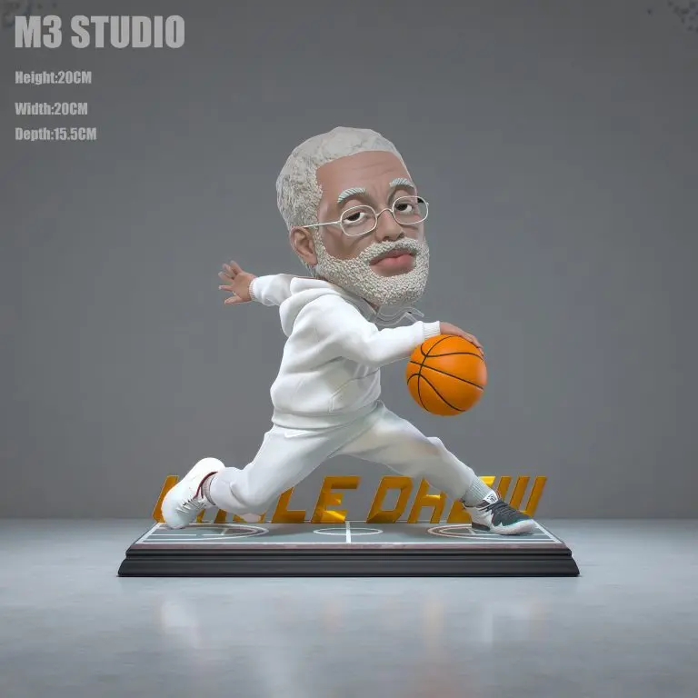 M3 Studio - NBA Cute Series Kyrie Irving as Uncle Drew Collectible Figure Statue(GK)