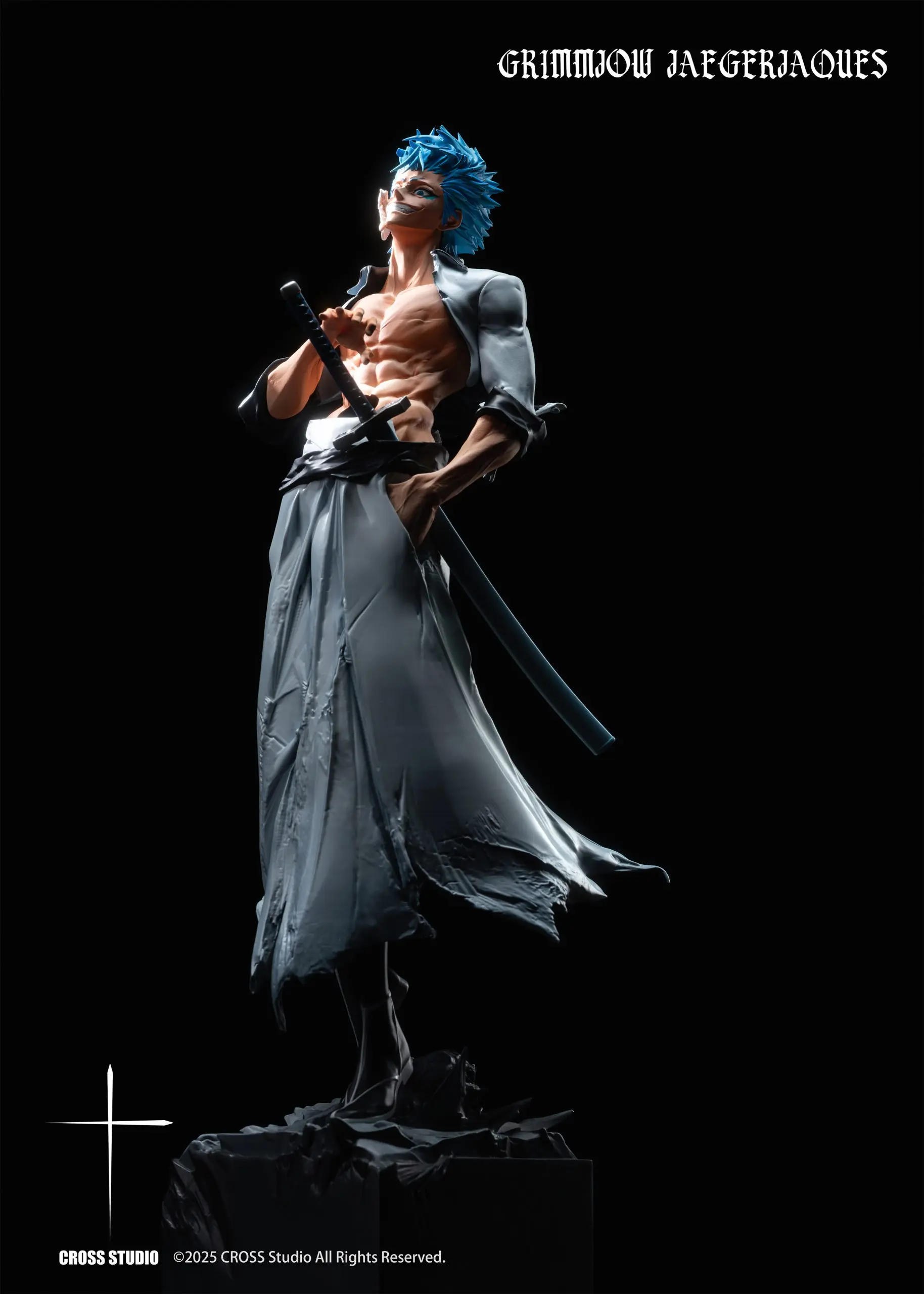 Cross Studio - BLEACH Grimmjow Jaegerjaques Statue