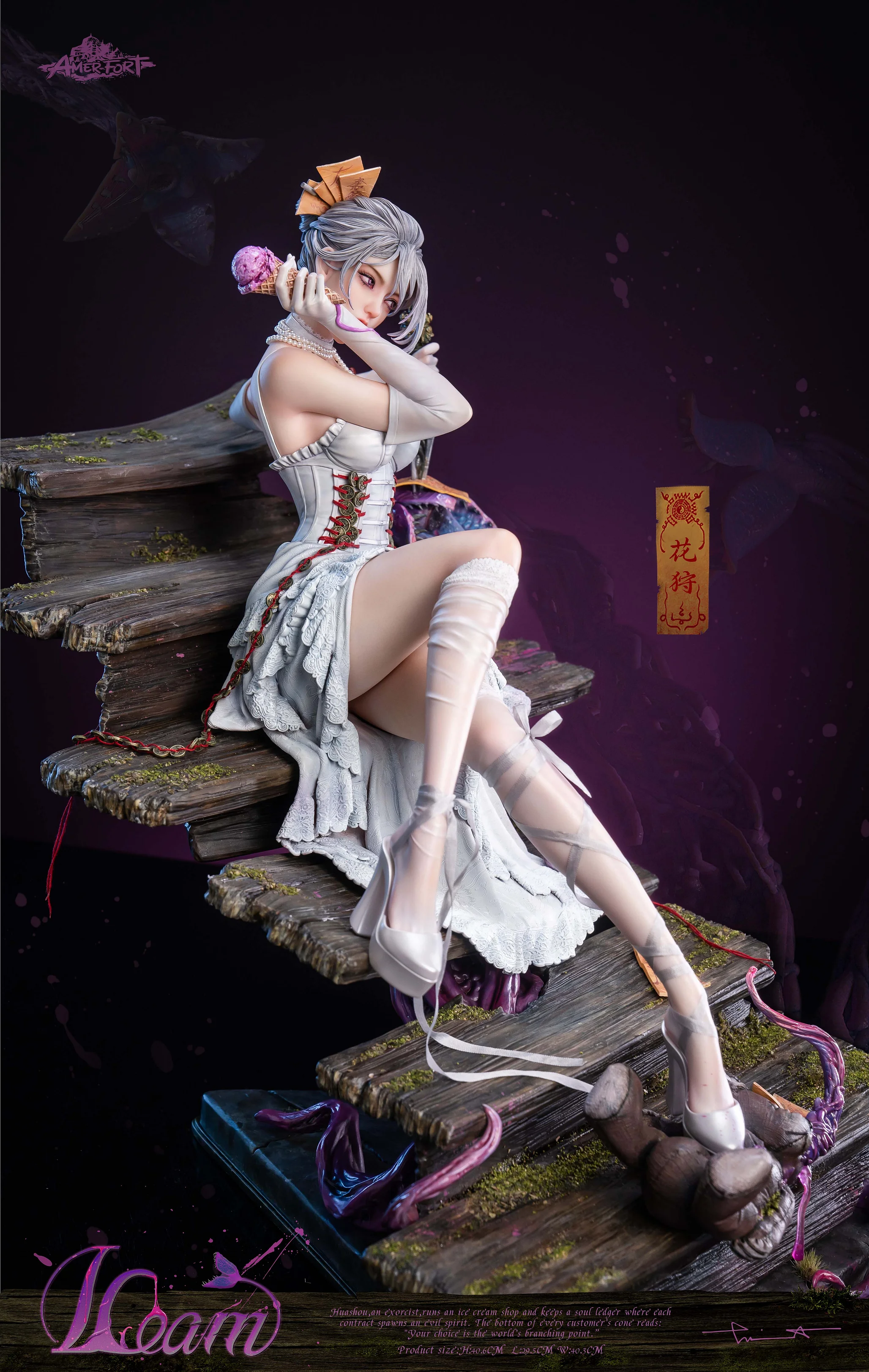 HuaShou AFYC-HS13 1/4 Statue(GK) -PiJi Studio & AmerFort×LouLL_Aroll