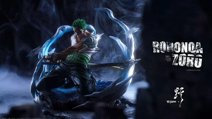 YE Studio - One Piece Shishi Sonson Zoro Statue