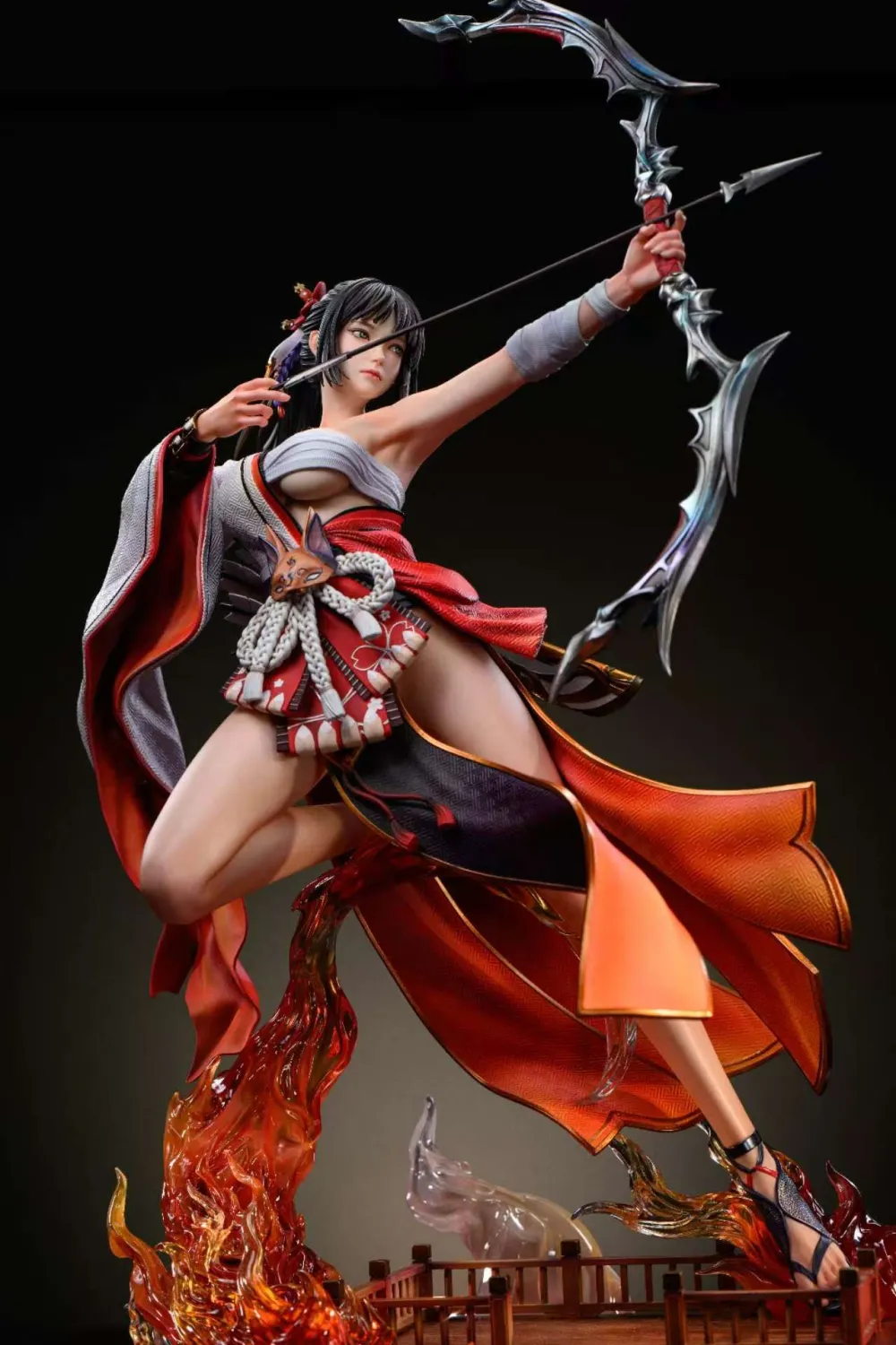 Fei She Zhang Mo Wan Studio -Original Hyakki Yagyō #1 Foxfire Statue