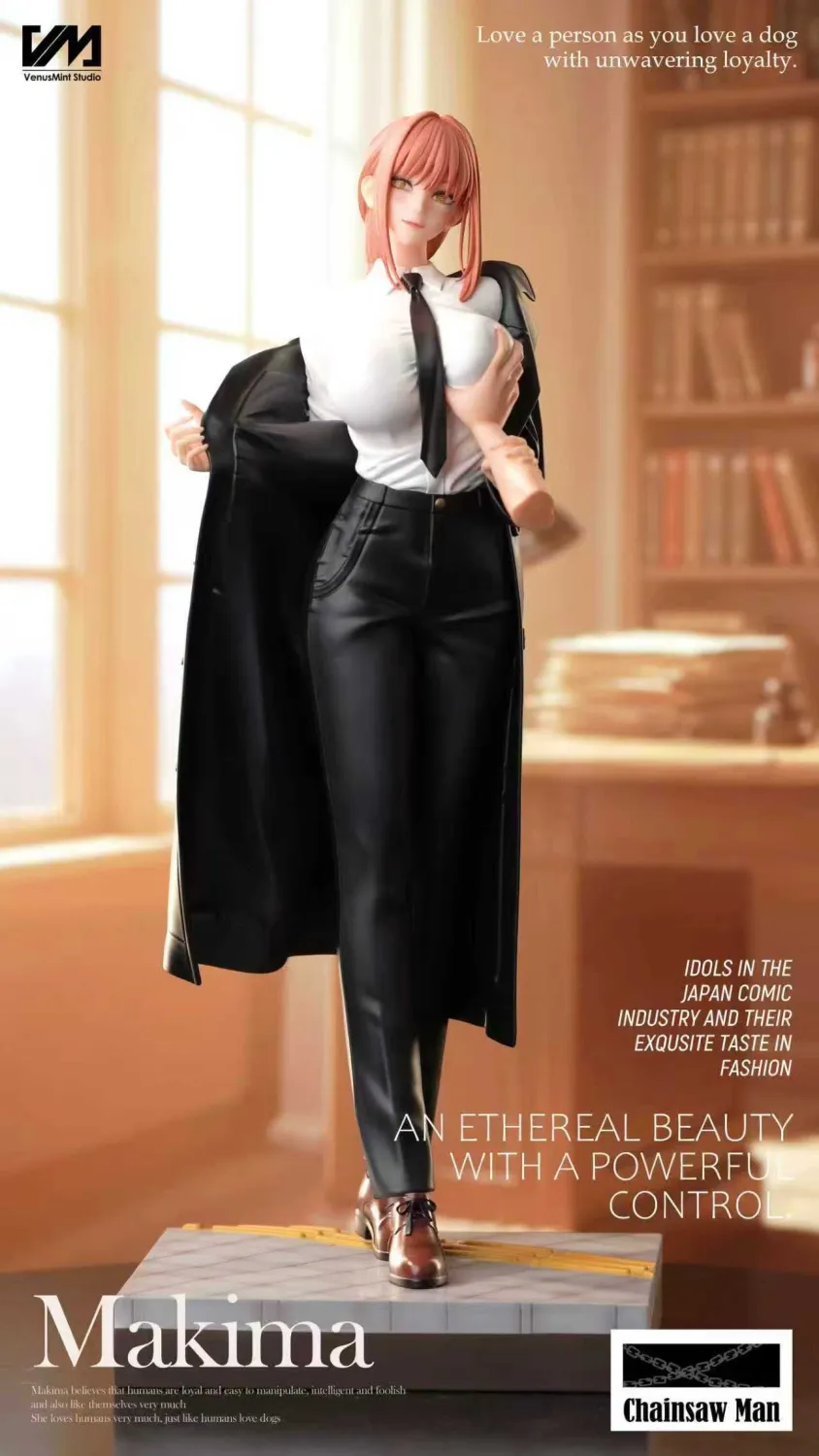 VenusMint studio 1/4 Chainsaw Man Makima & Reze Statue