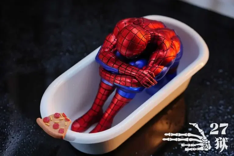 27abyss Studio - Spider-Man Failed Man Series The Poor Spidey Statue(GK)